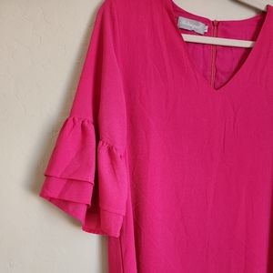 Belongsci Pink Dress L